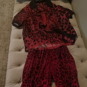Dolce and Gabbana short set